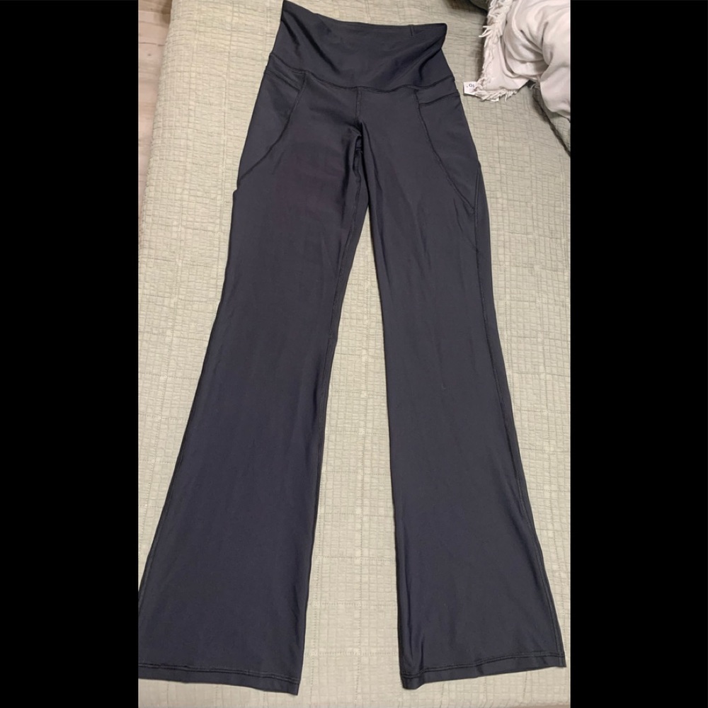 Old Navy High-Waisted PowerSoft Slim Boot-Cut Compression Pants for Women